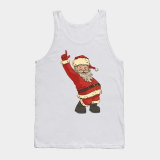 Christmas characters dancing t-shirt design Sticker Tank Top